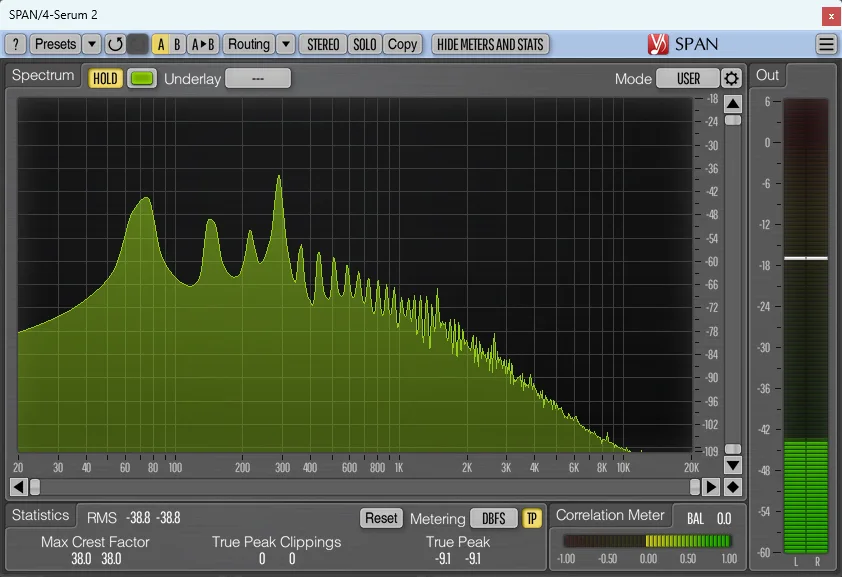 eq phase shift - bass synth span