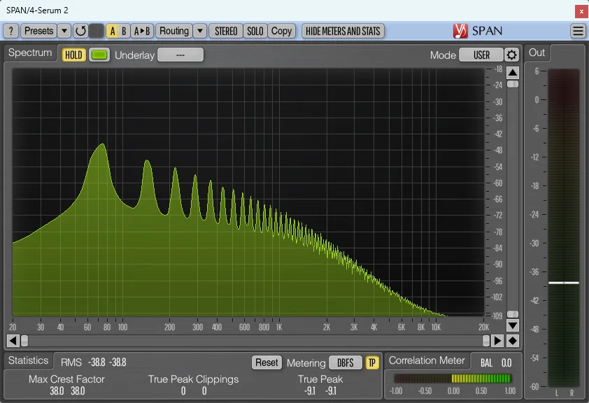 eq phase shift - bass synth span saw