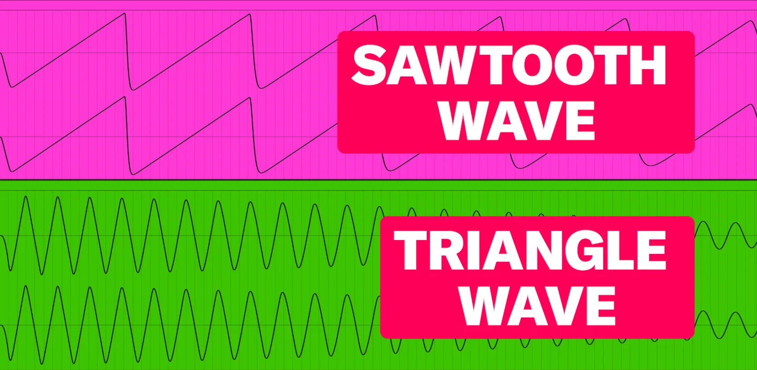eq phase shift - saw triangle waves