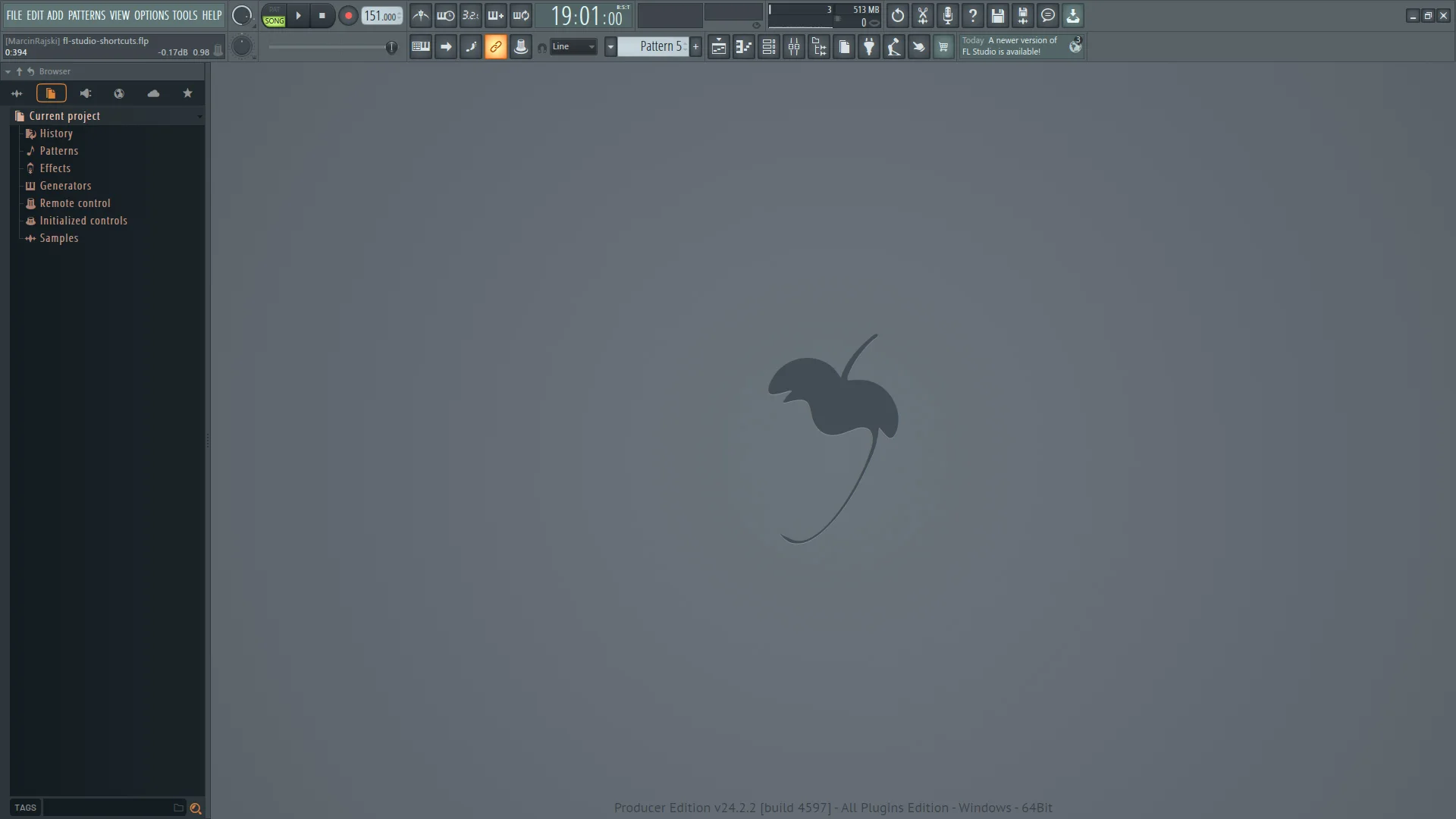fl studio shortcuts - close windows without ctrl