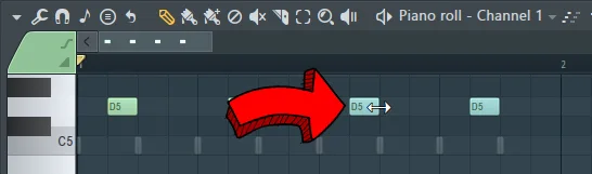 fl studio shortcuts - group notes group highlight