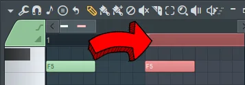 fl studio shortcuts - paste after duplication piano roll