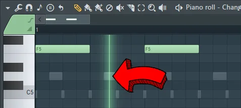 fl studio shortcuts - playback tool piano roll ghost