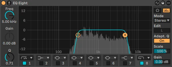 transient audio - eq midrange