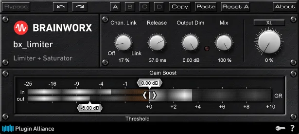 transient audio - limiter