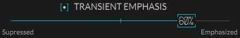 transient audio - transient emphasis