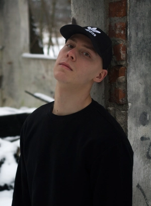 A hero image of a website author - Marcin Rajski